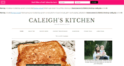 Desktop Screenshot of caleighskitchen.com