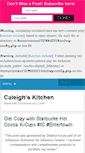 Mobile Screenshot of caleighskitchen.com